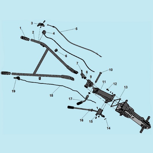 Рабочая рукоятка Champion BC9714